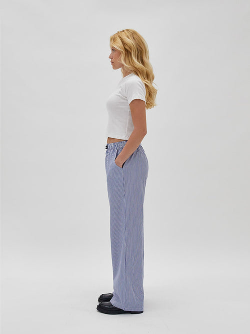 Lounge Pants Blue Stripe