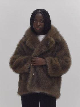 affordable faux fur jacket