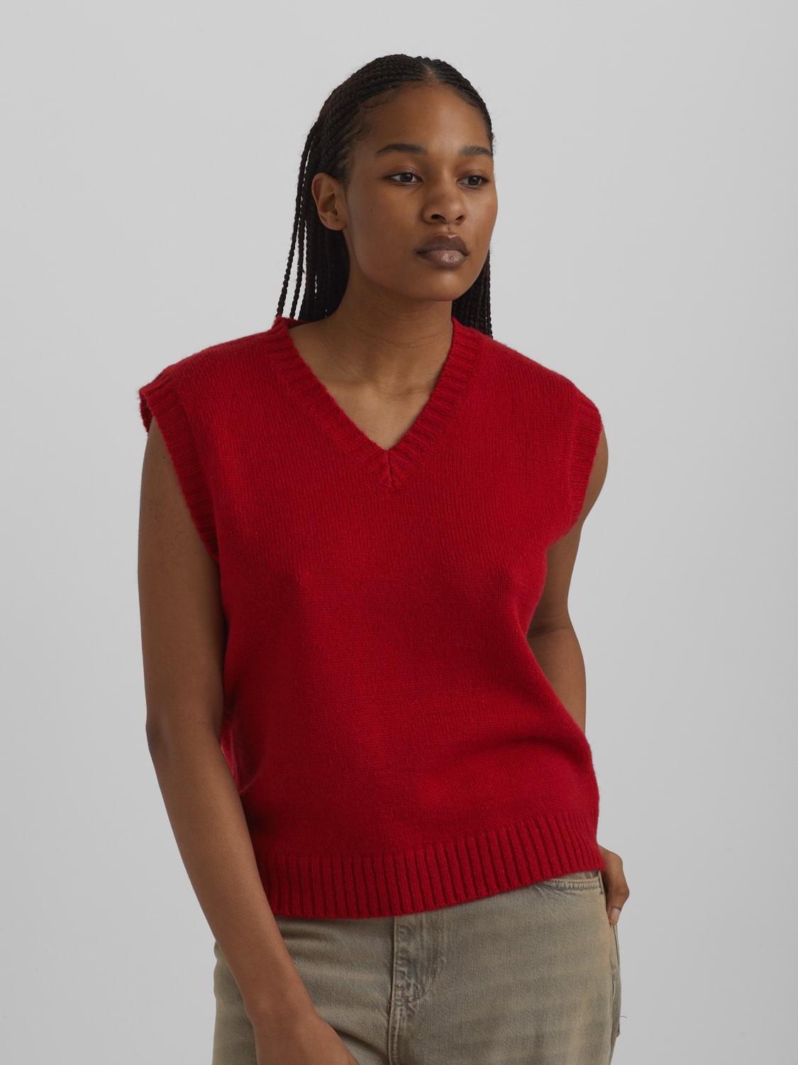 Cherry red clearance sweater