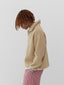 Teddy Fleece Quarter Zip Sand