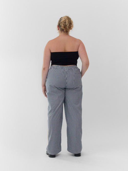 Lounge Pants Navy Gingham