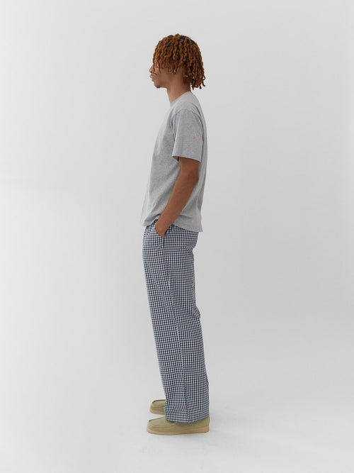 Lounge Pants Navy Gingham