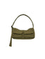 baggu bag baguette shoulder seaweed