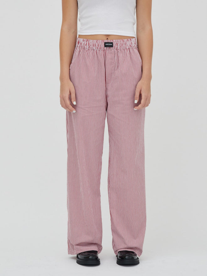 cotton poplin pants with pockets one dna