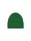 green wool beanie