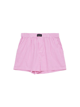 pink striped boxer shorts