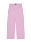 pink striped lounge pants